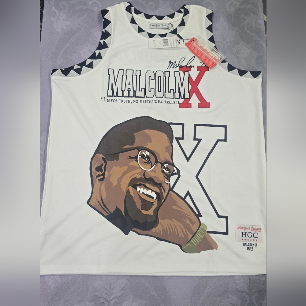 Nostalgia White HGC Malcolm X Patch